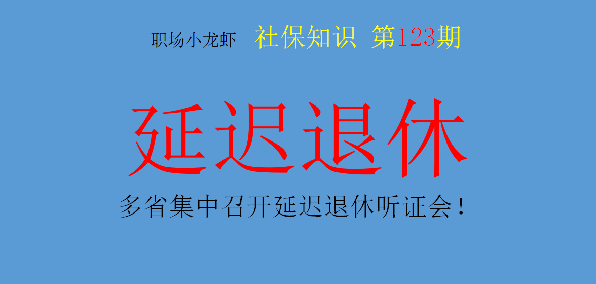 延迟退休改革如何稳妥有序推进