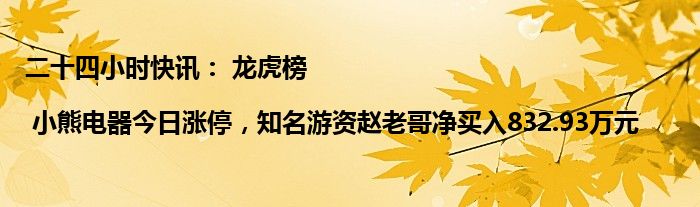 新致软件涨停 营业部龙虎榜净买入646.47万元