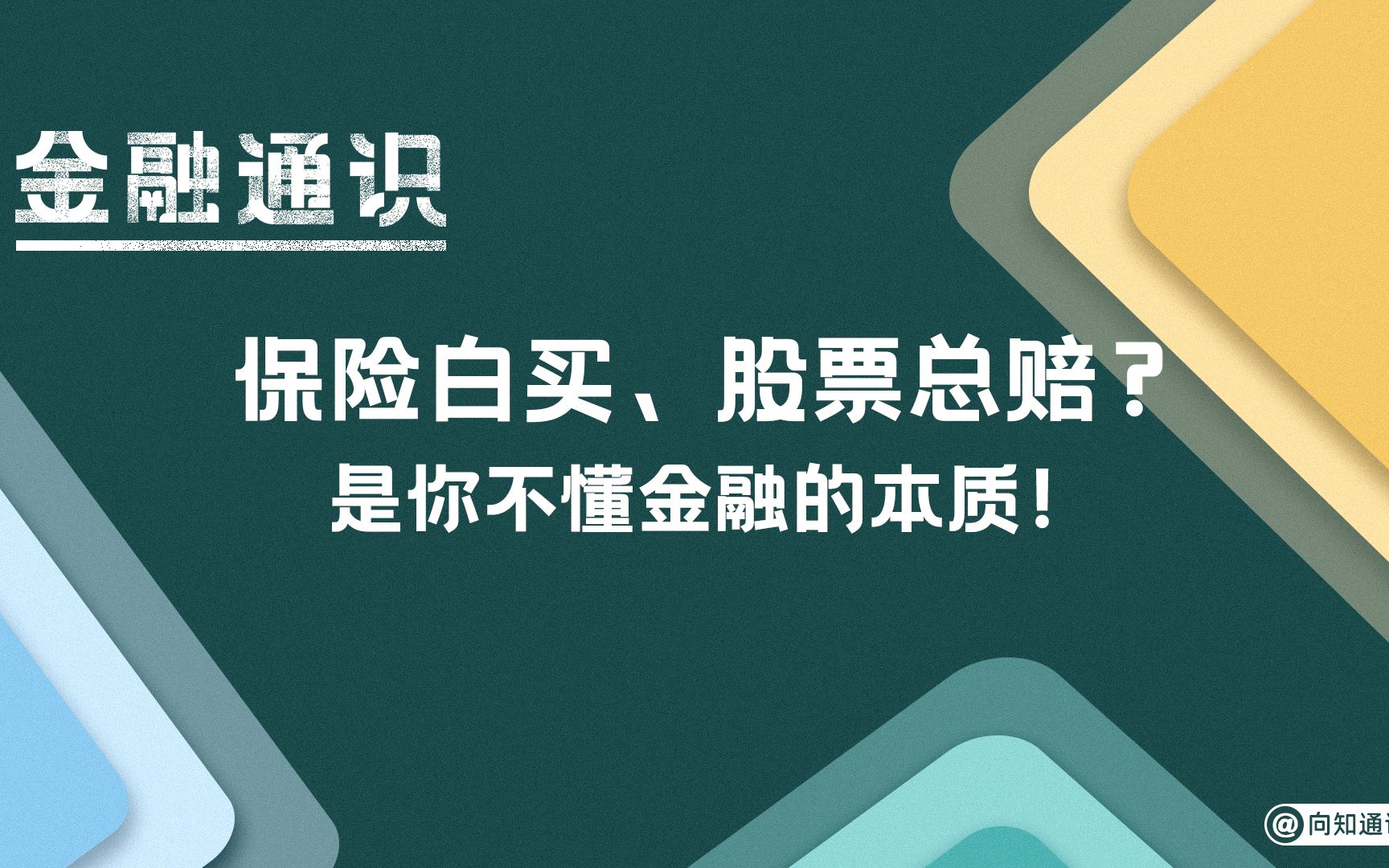 “看”懂金融！这个视频栏目上线了