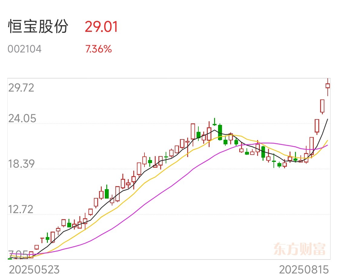 恒宝股份龙虎榜数据（8月26日）