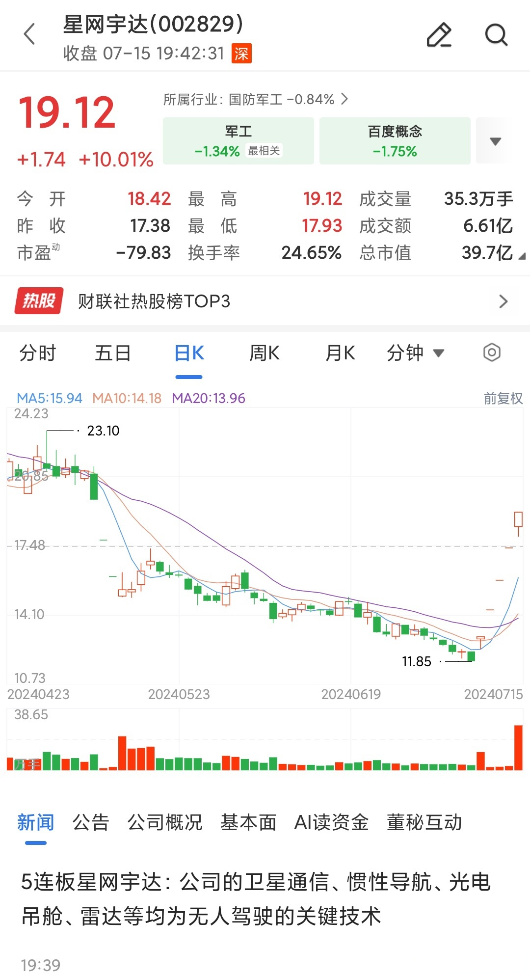 汉缆股份：股票交易异常波动