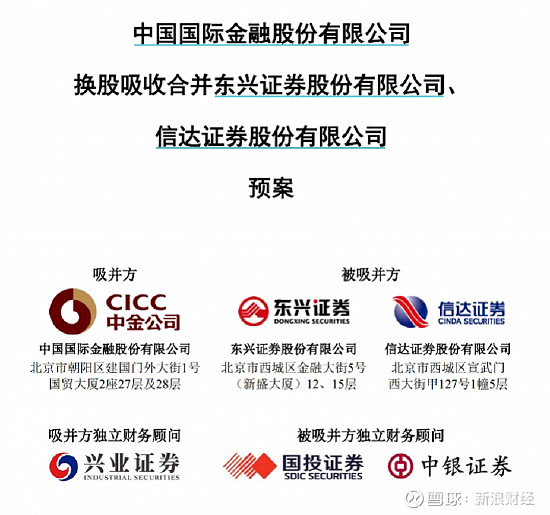 券商整合再提速！东方证券拟收购上海证券100%股权